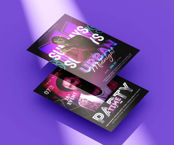 Club Flyer Printing - 2