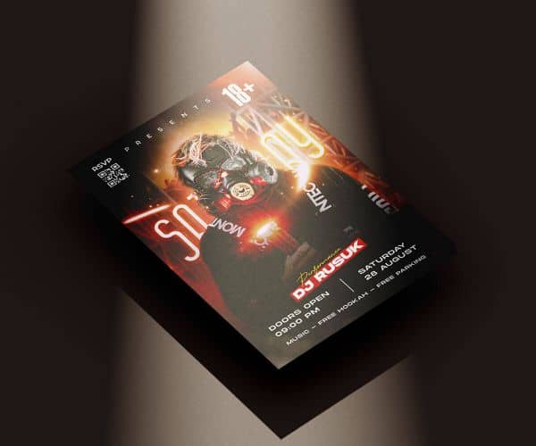 Club Flyer Printing - 3