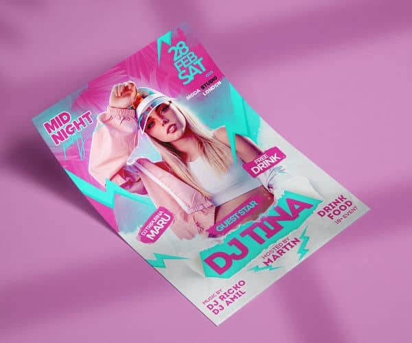 Club Flyer Printing - 4