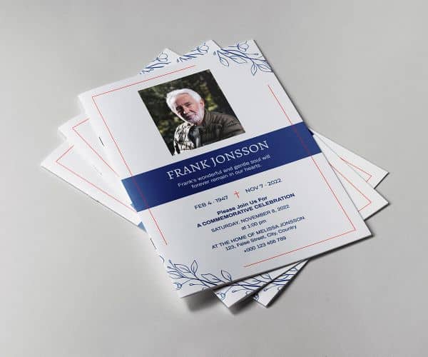 Funeral Programs - 2