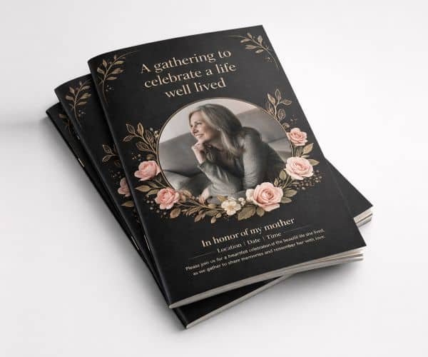 Memorial Service Programs - 2