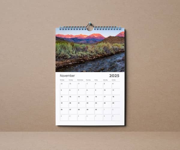 Custom Wall Calendars with Hanger - 3