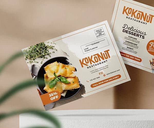 EDDM Postcard Printing & Mailing - 2