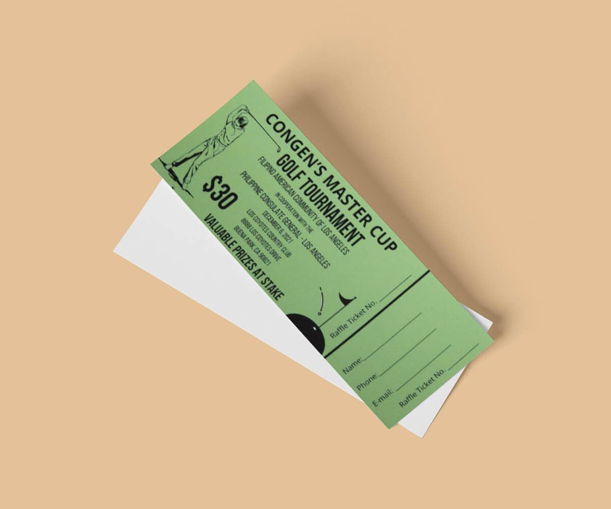 Custom Event Ticket Printing - 4
