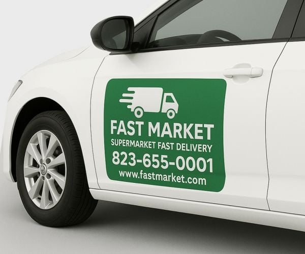 Custom Car Magnets Printing