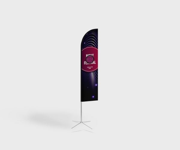 Custom Feather Flag Printing