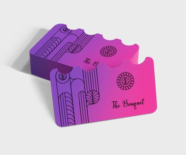 Die Cut Business Cards