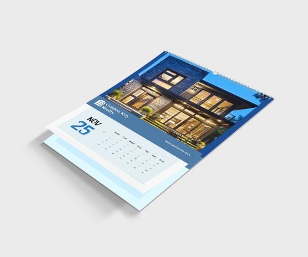 Custom Wall Calendars with Hanger