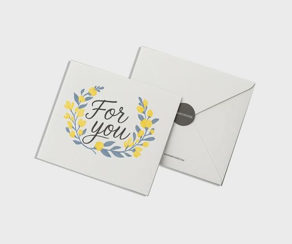 Custom Square Envelopes