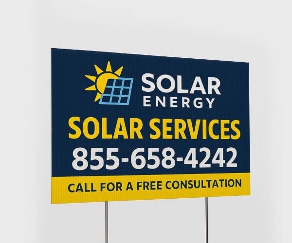 Coroplast Signs Printing