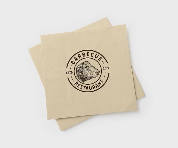 Custom Logo Napkins