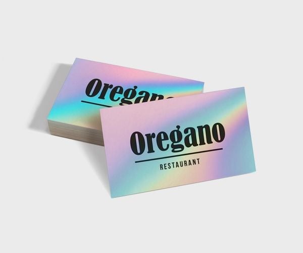 Metallic Business Card Printing