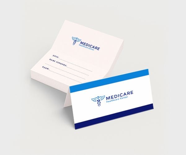 Folded Business Card Printing