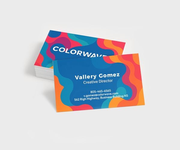 Matte Business Card