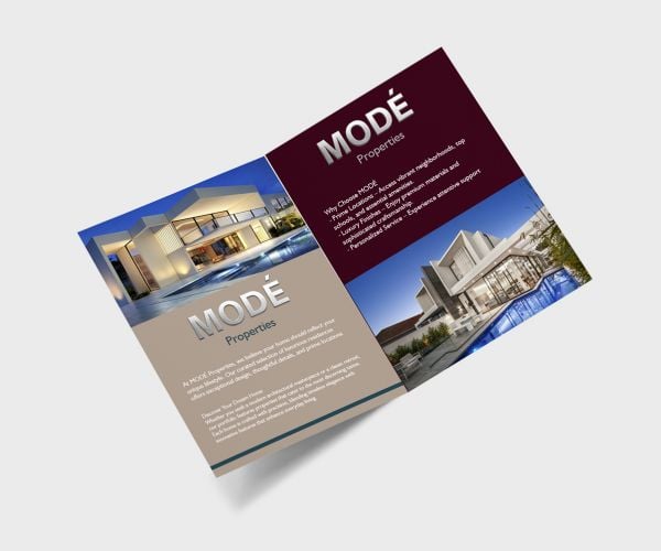 Luxury High End Brochures